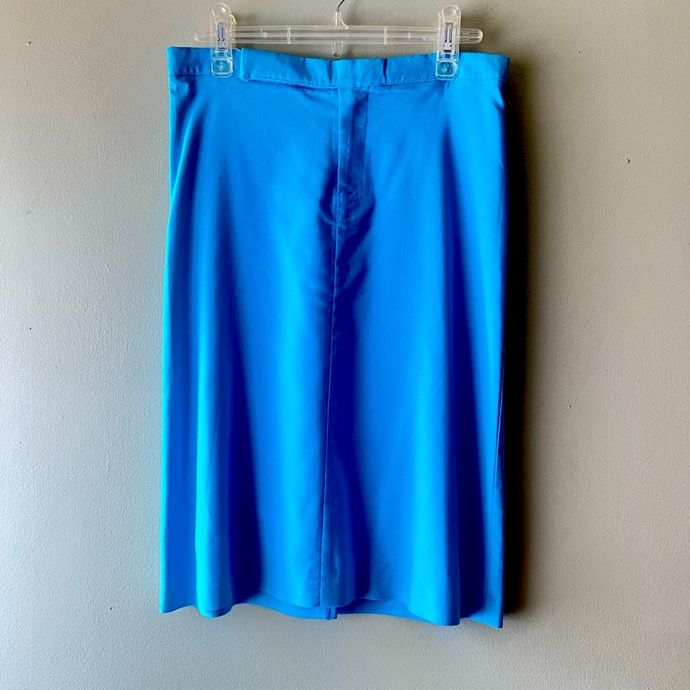 Dollhouse Stretch Vintage Aqua Blue Women's Skirt Size S EUC